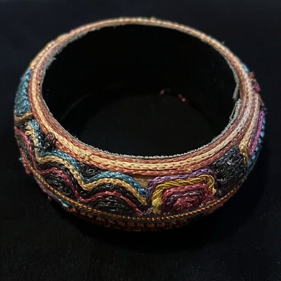 Pink, Blue, Yellow, & Black Bracelet - Picture 16 of 17